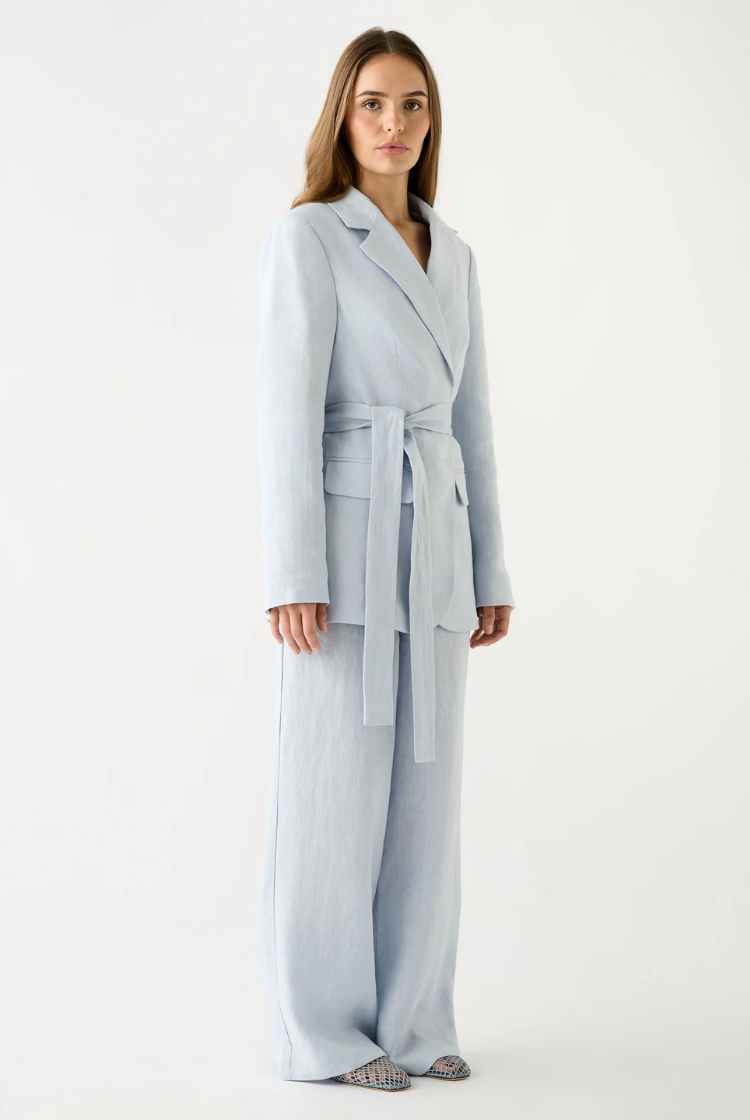 Olivia Blazer | Ice Blue