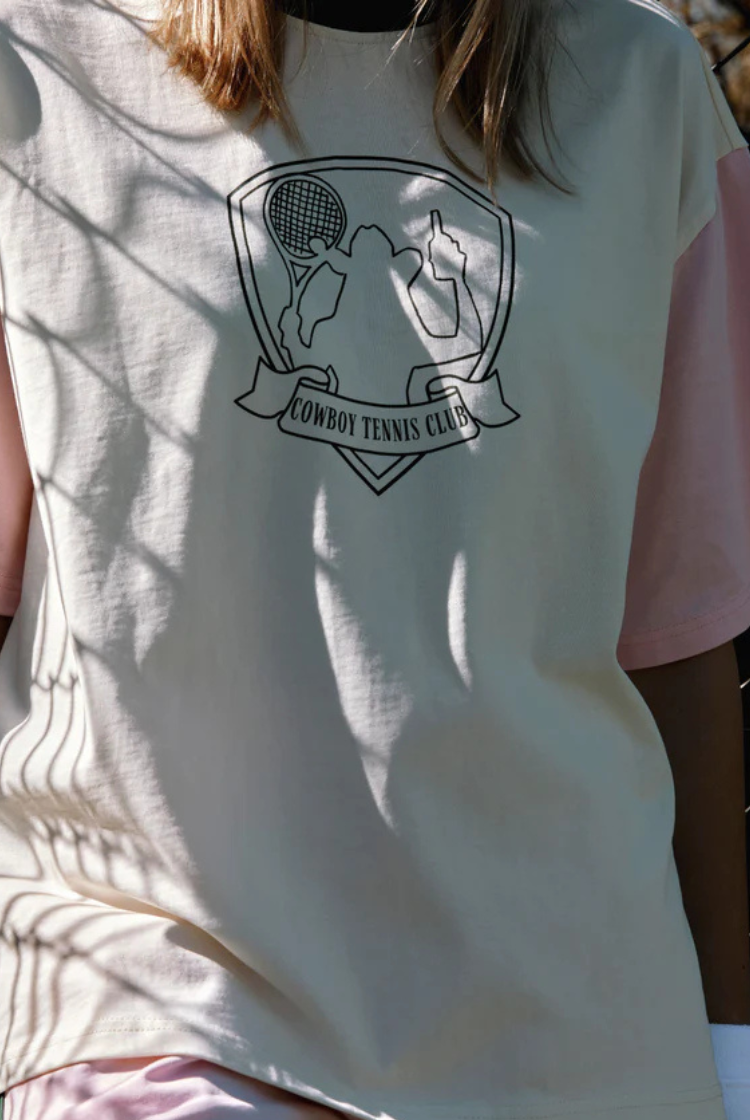 Cowboy Tennis Box Tee