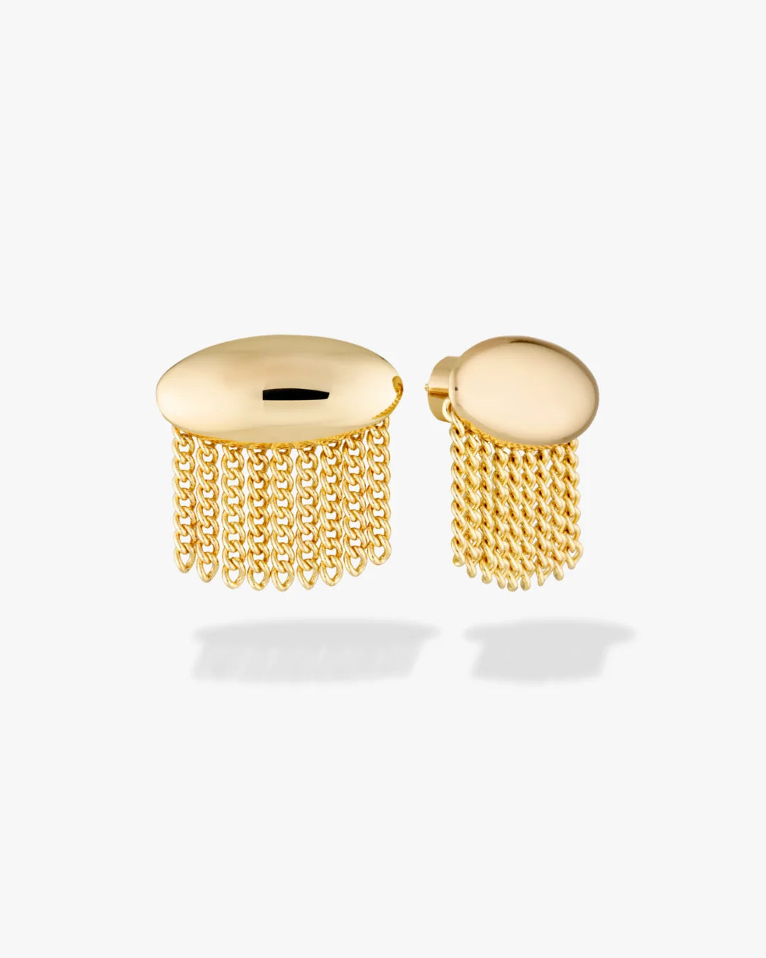 Short Fringe Earrings | Gold