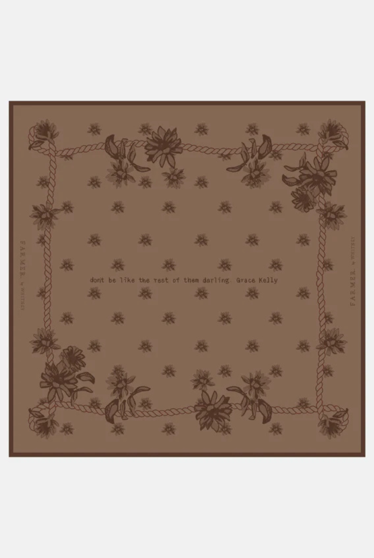 'Darlin' Bandana Scarf | Silk