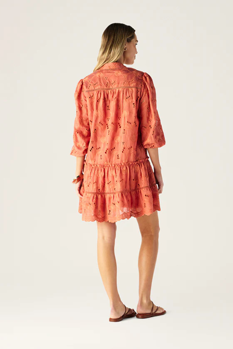 Loretta Mini Dress | Hibiscus