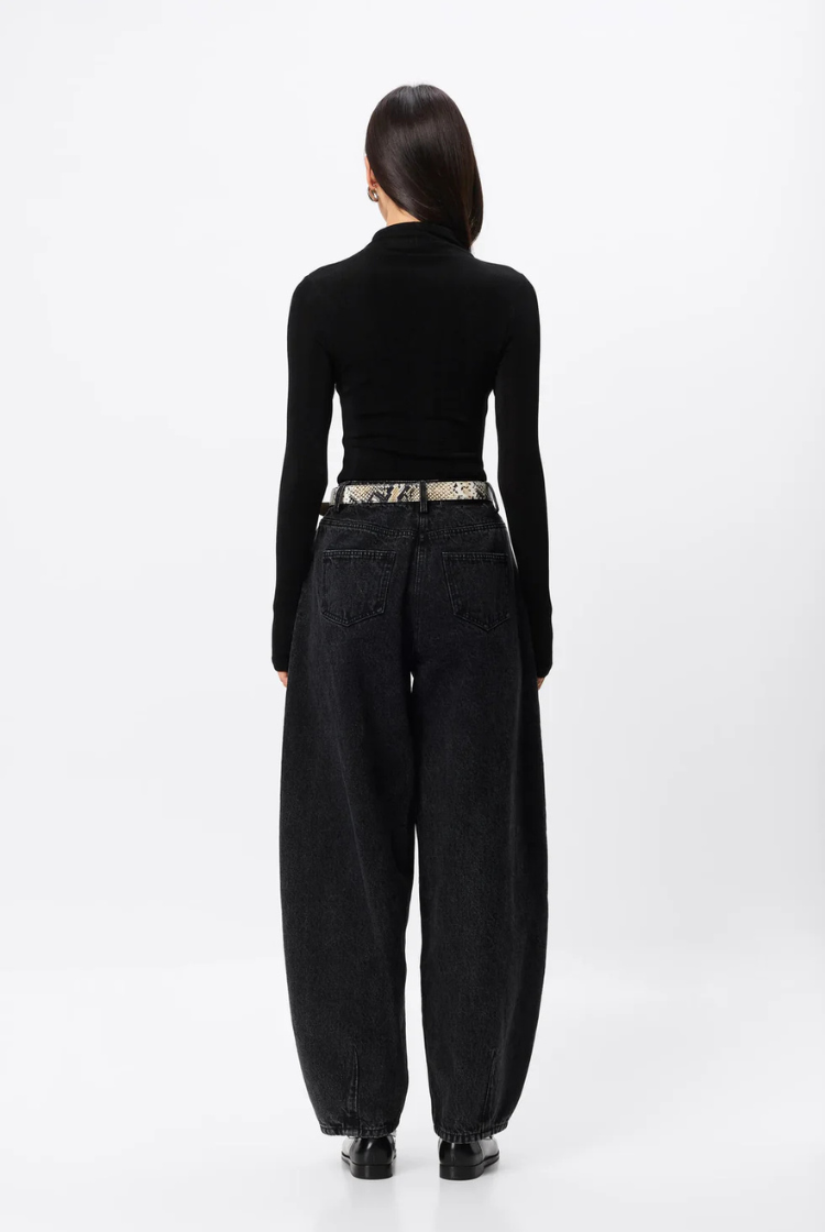 Maison Jean | Acid Washed Black