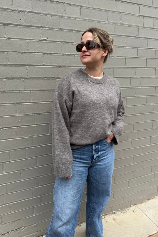 Osanna Knit Jumper | Taupe