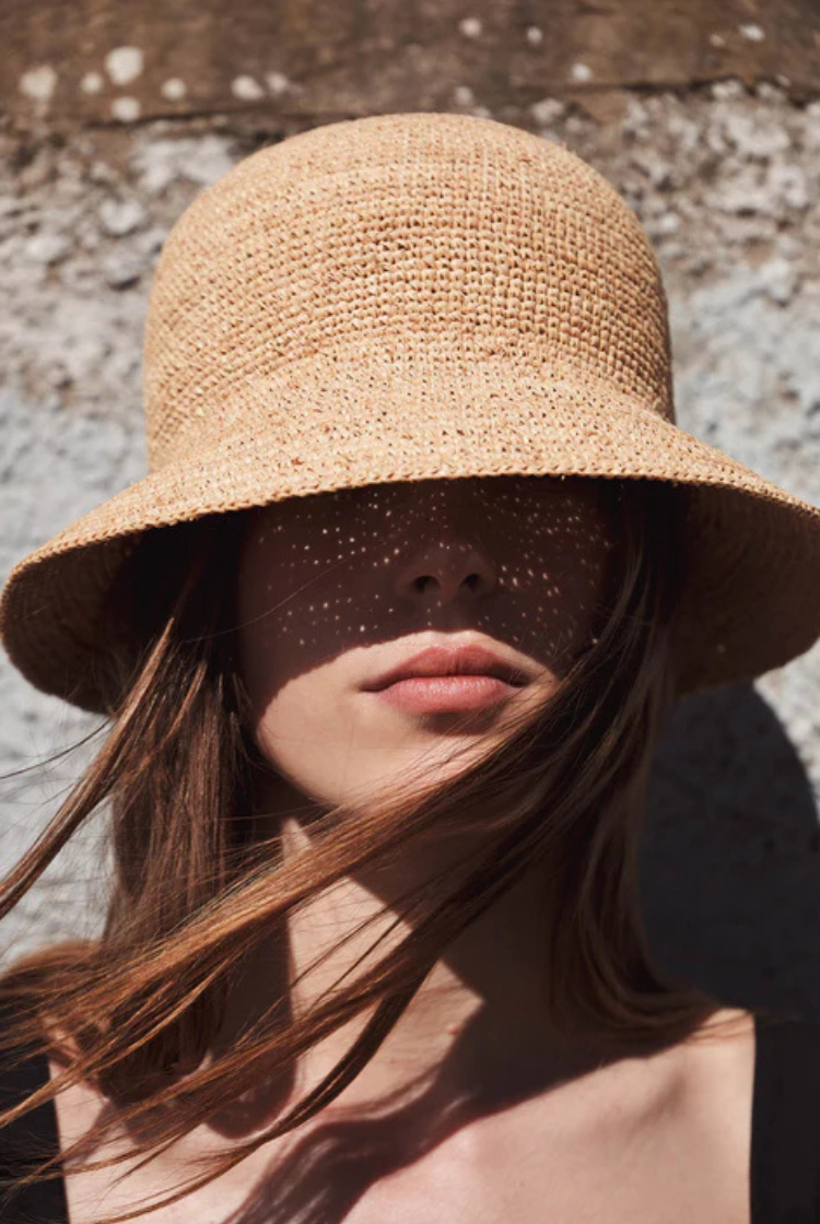 Raffia Bucket Hat | Natural