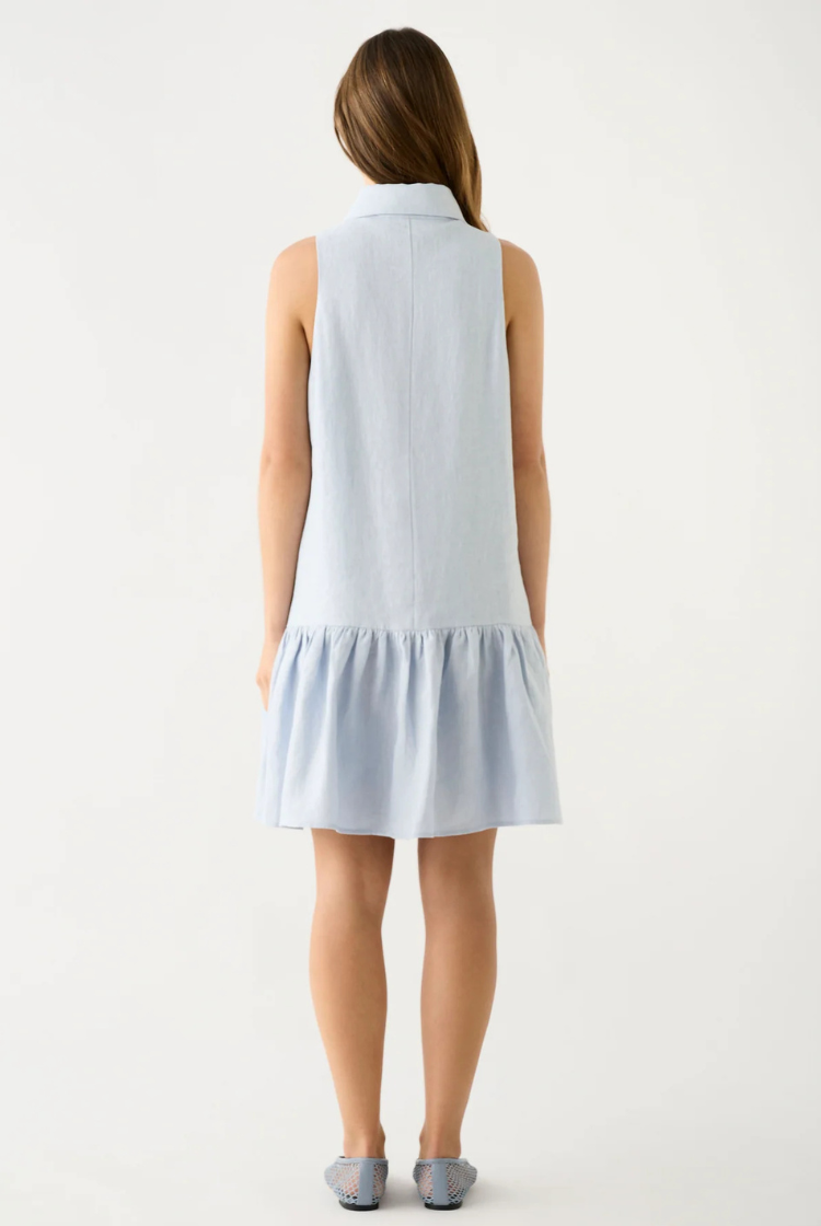 Olivia Mini Dress | Ice Blue