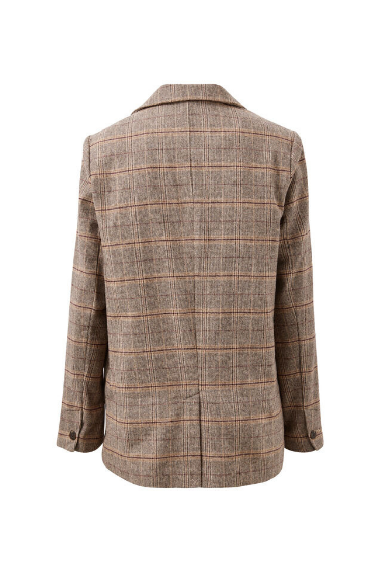 Joni Blazer | Brown Check