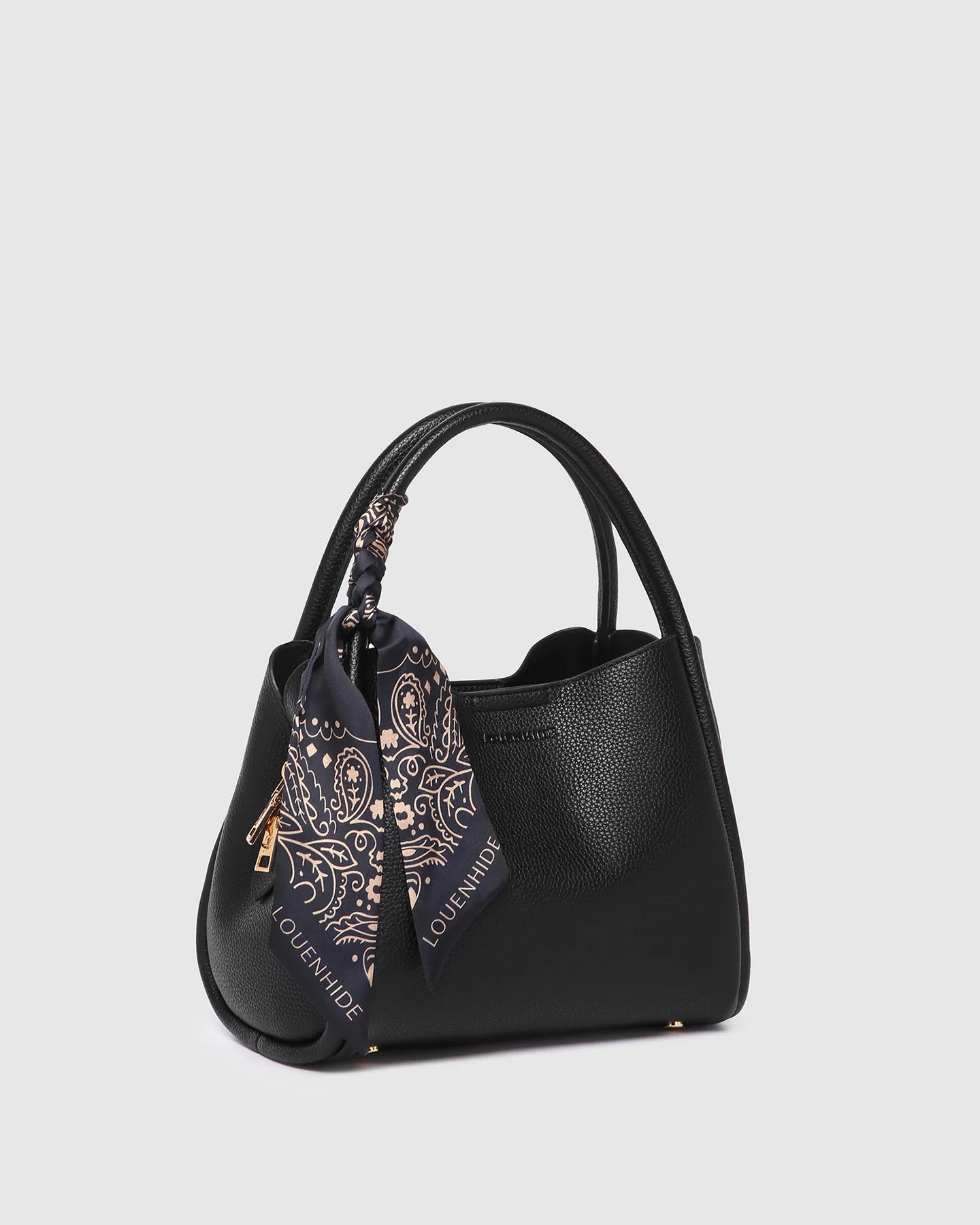 Steffie Mini Tote Bag | Black