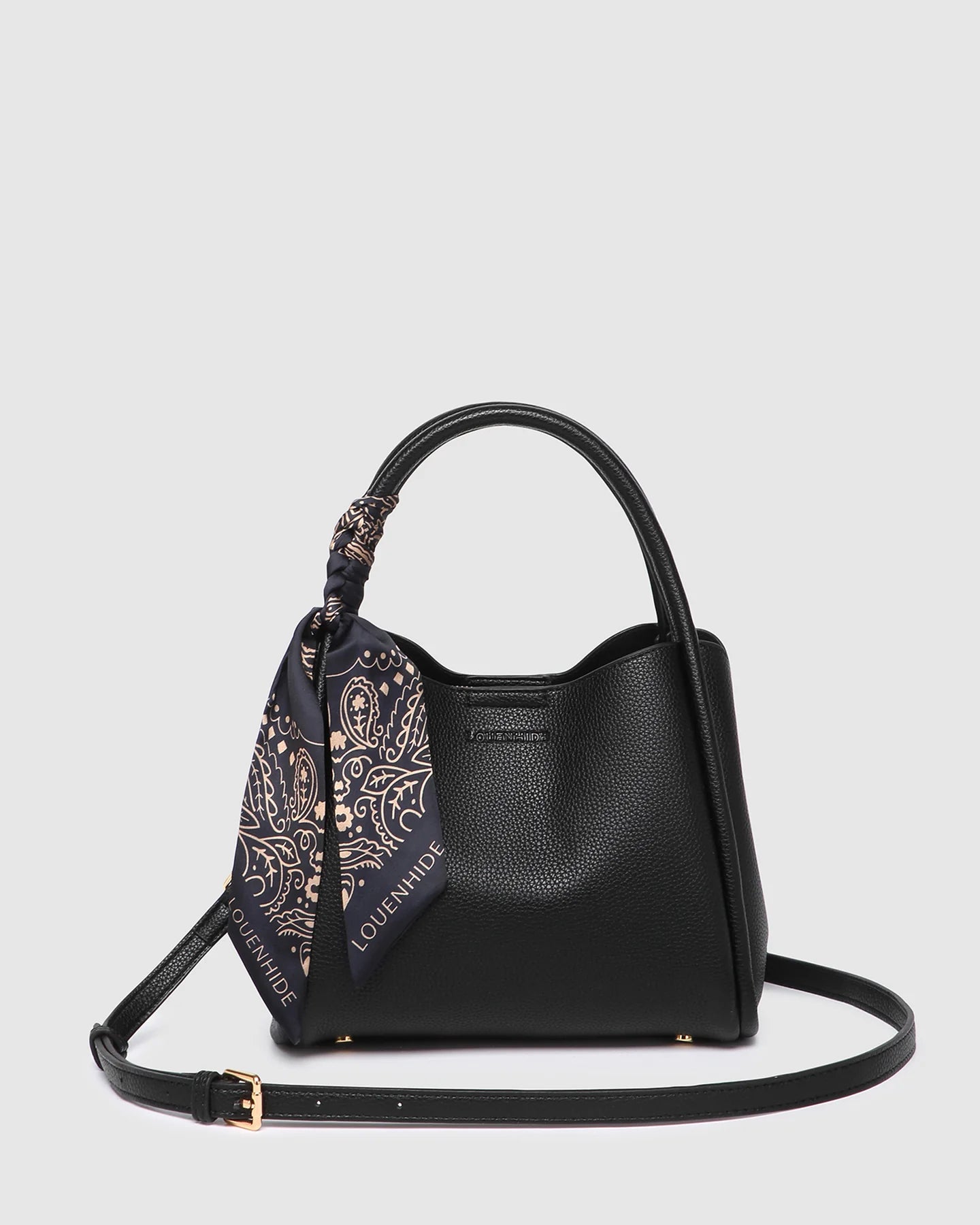 Steffie Mini Tote Bag | Black