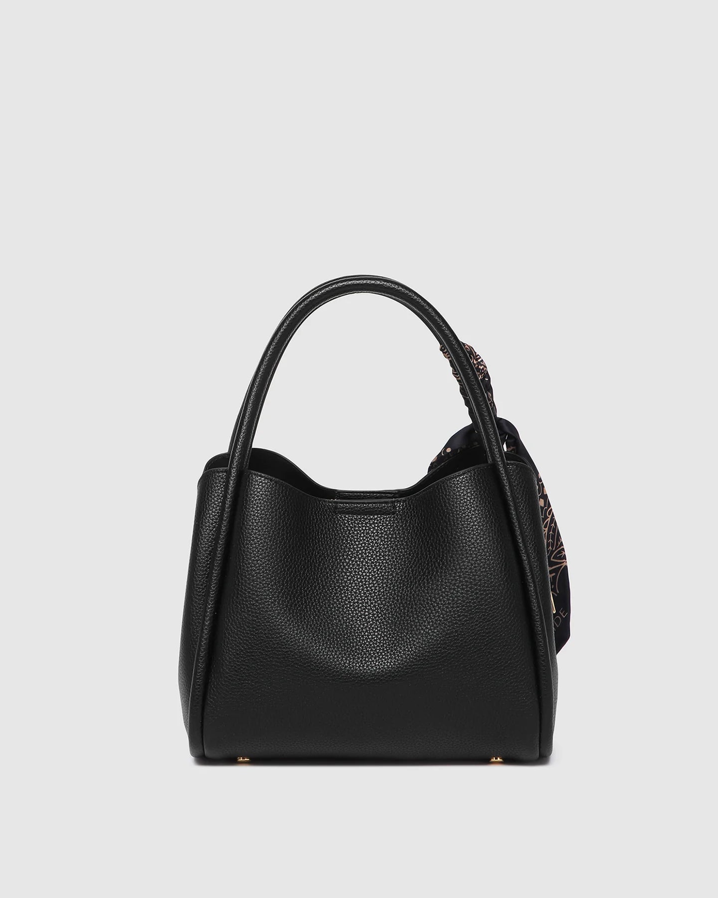Steffie Mini Tote Bag | Black