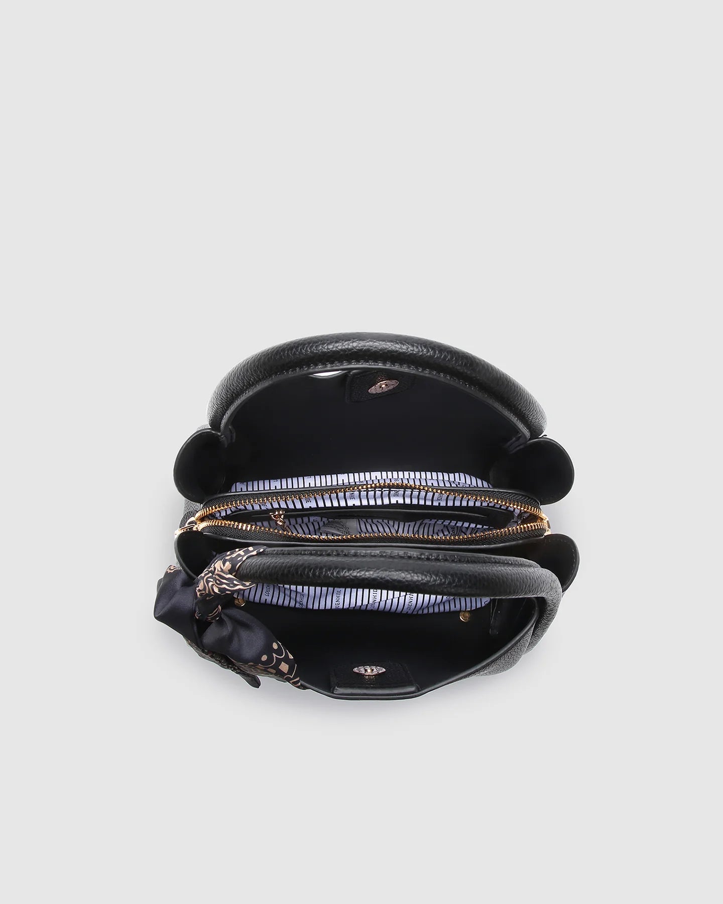 Steffie Mini Tote Bag | Black