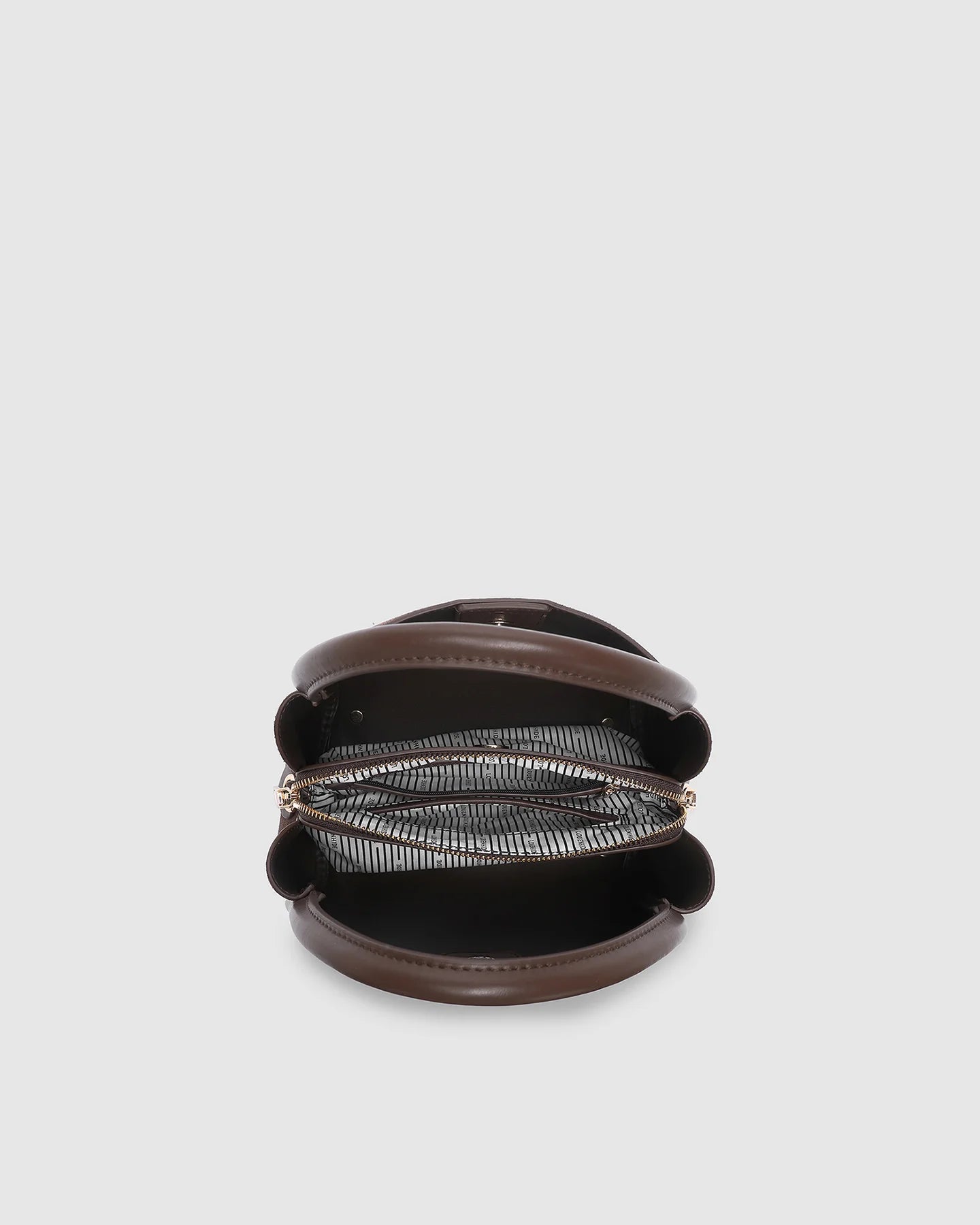 Steffie Suedette Mini Tote Bag | Chocolate
