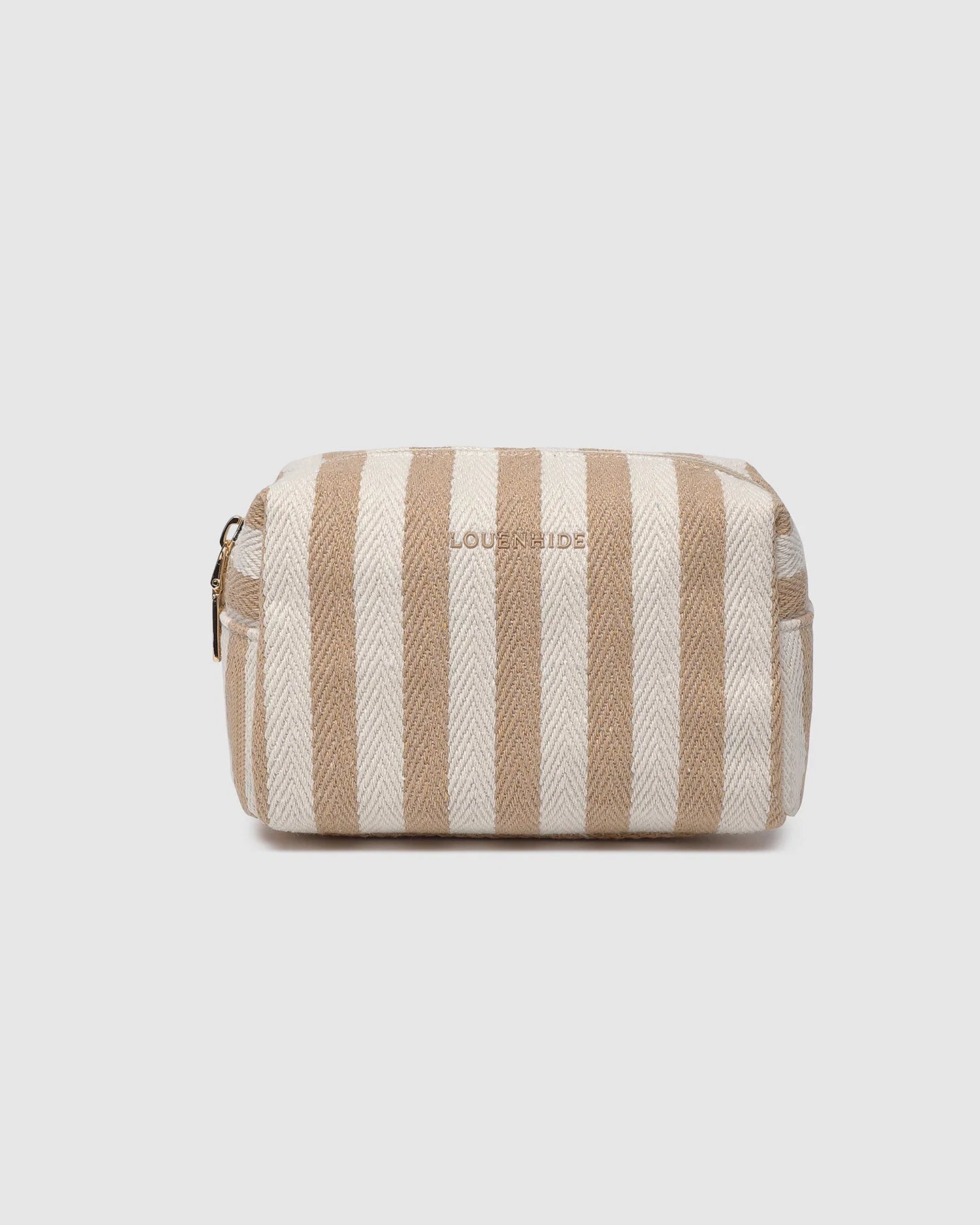 Addi Pouch | Beige Stripe