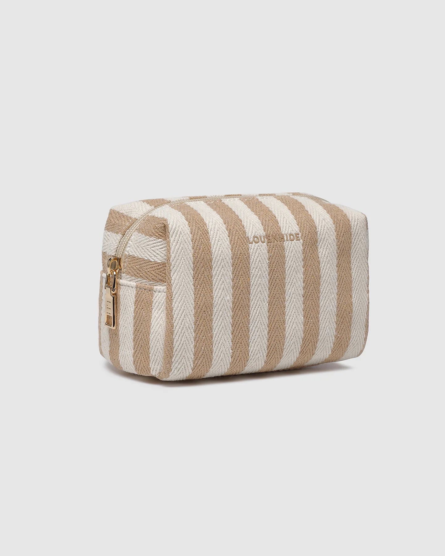 Addi Pouch | Beige Stripe