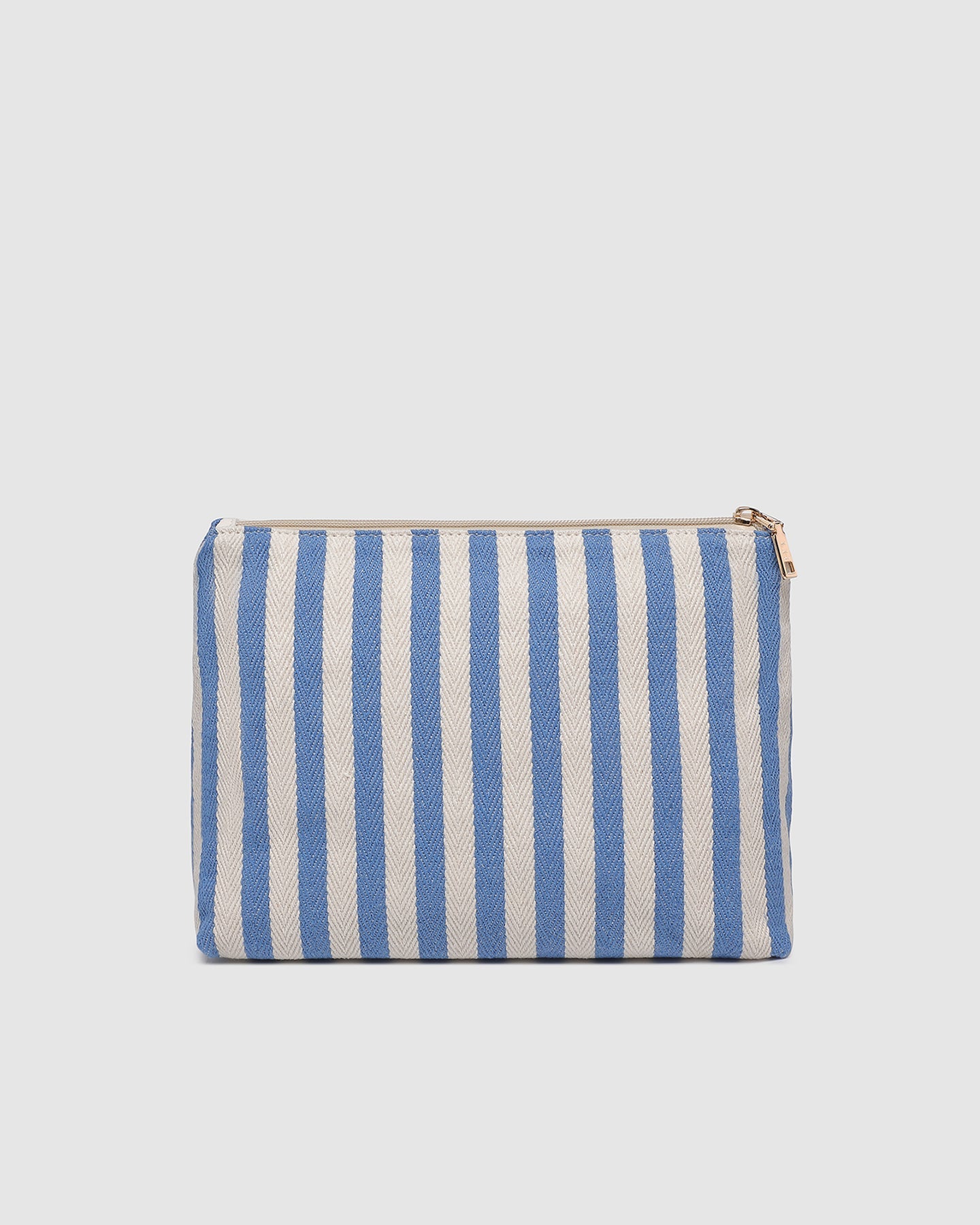 Nala Makeup Bag | Persian Blue Stripe