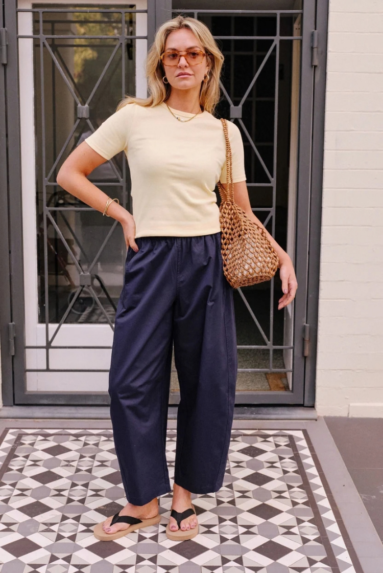 Luella Rib Tee | Butter