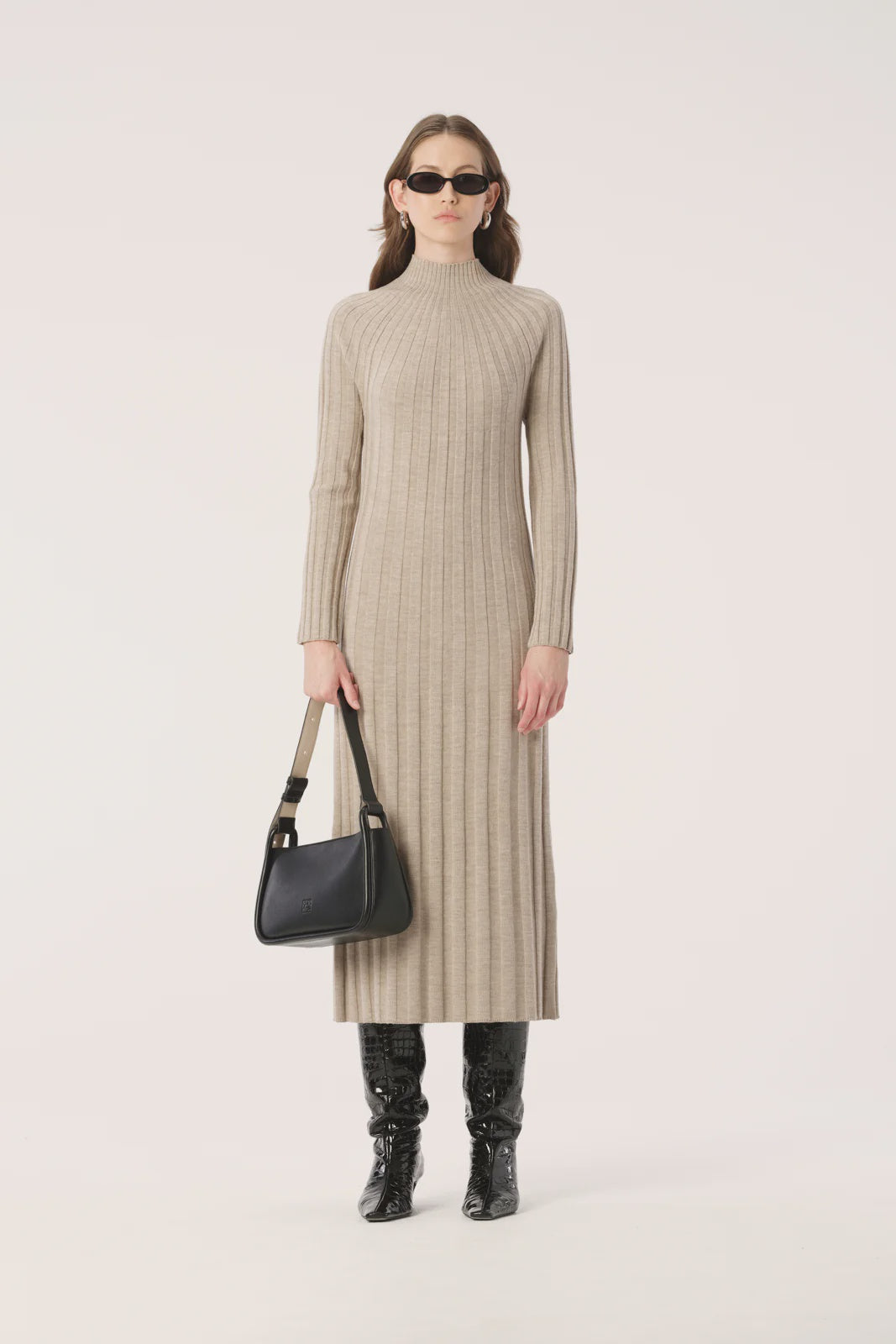 Okani Knit Dress | Sand Marle