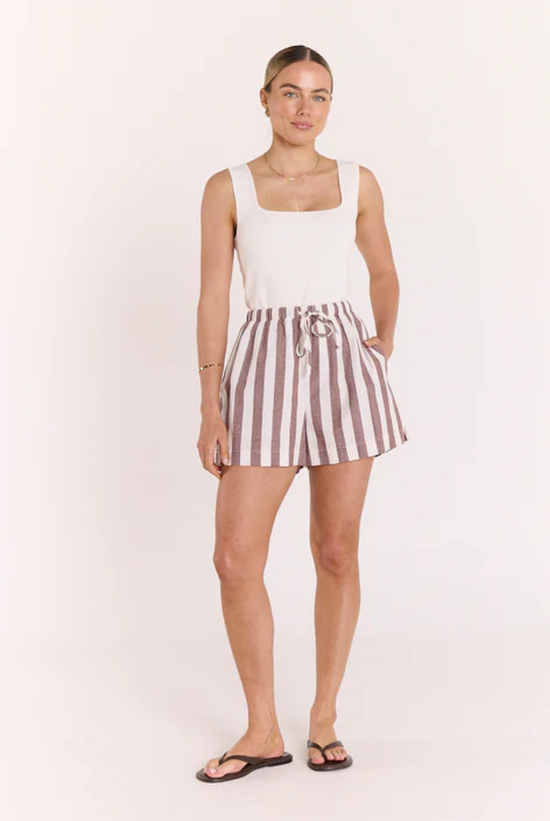 Leah Short | Chocolate Stripe