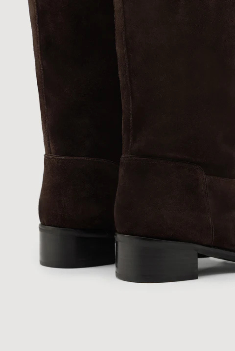 Stevie Suede Riding Boot | Ganache