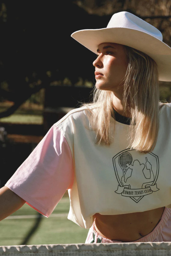 Cowboy Tennis Box Tee