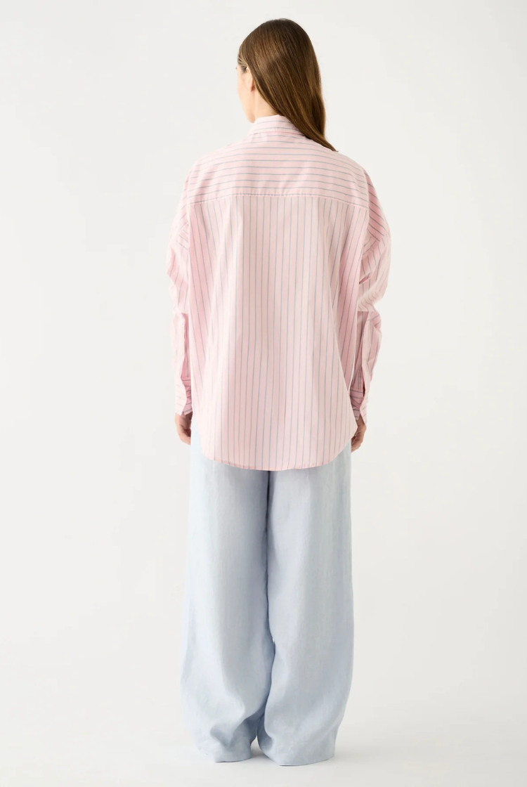 Bayview Stripe Shirt | Pink Stripe