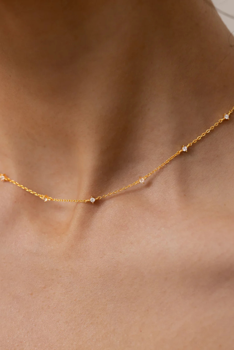 Starlight Necklace | Gold
