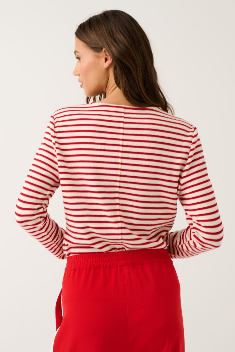 Aspyn Top | Ruby Stripe