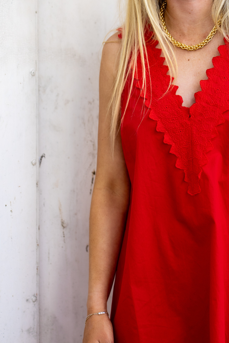 Permata Dress | Red
