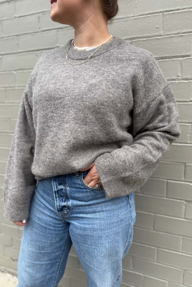 Osanna Knit Jumper | Taupe