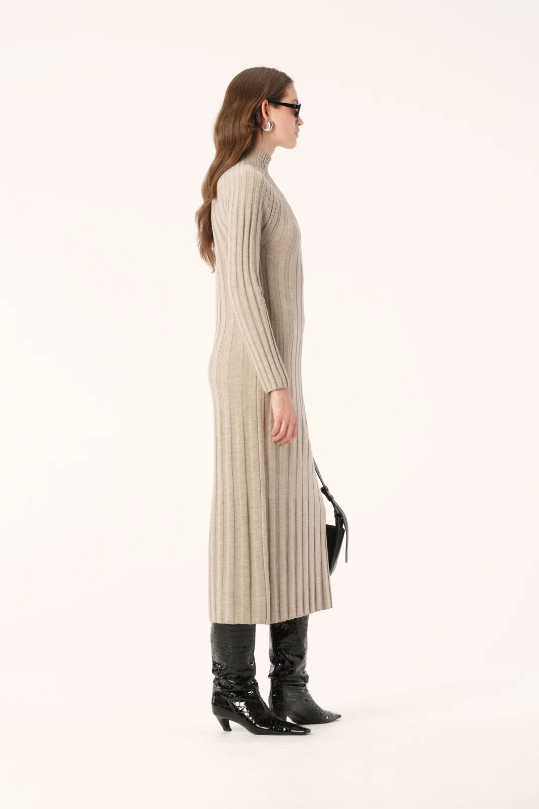 Okani Knit Dress | Sand Marle