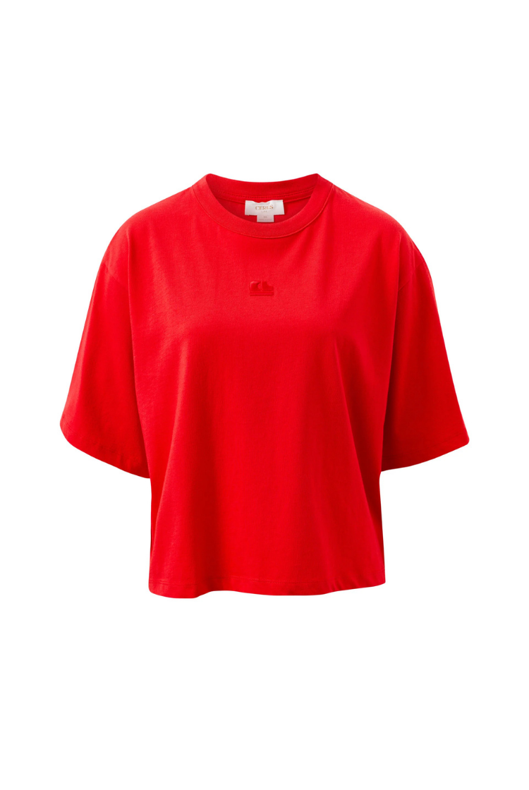 Phoebe Premium Tee | Heritage Red