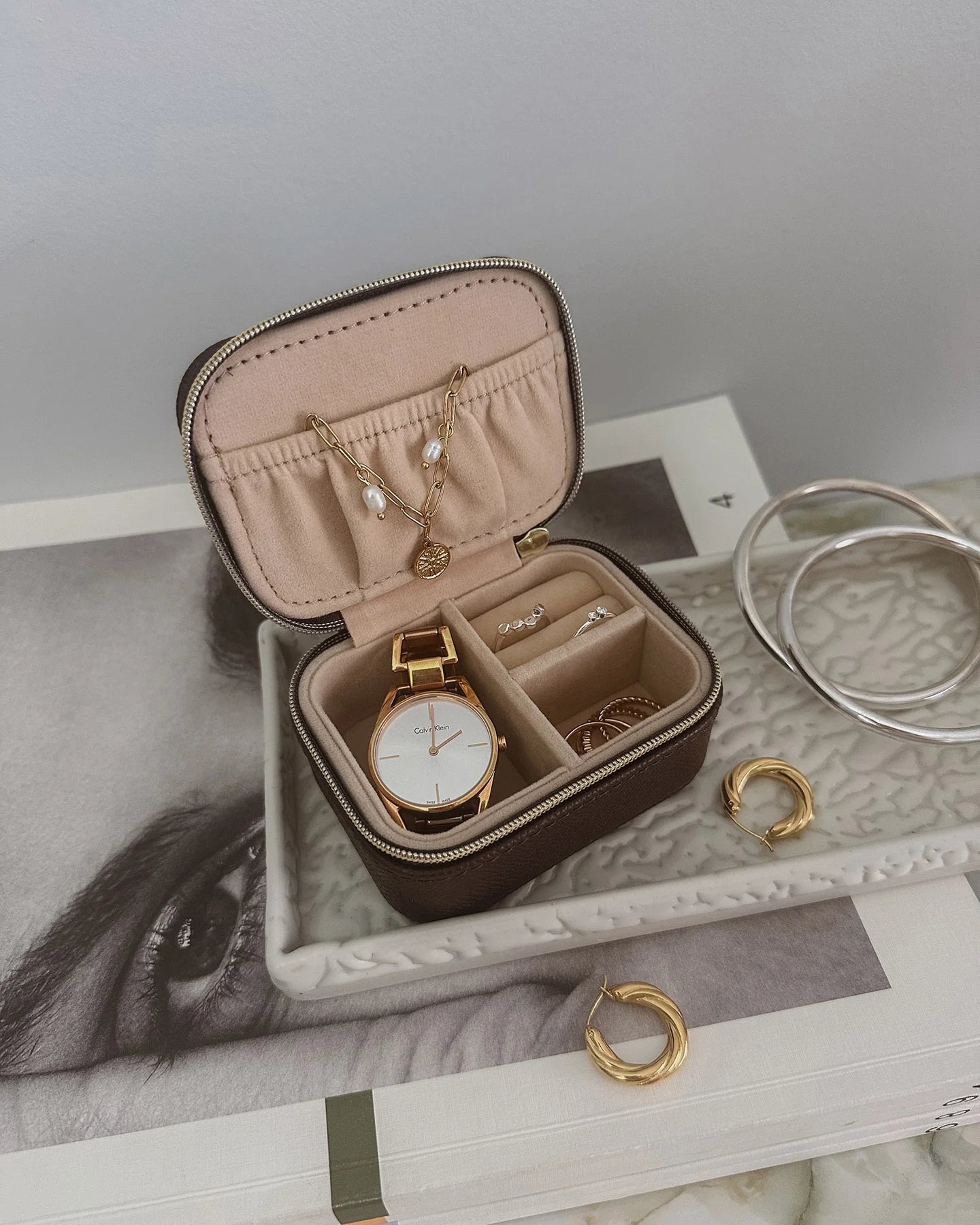 Suzie Jewellery Box | Chocolate