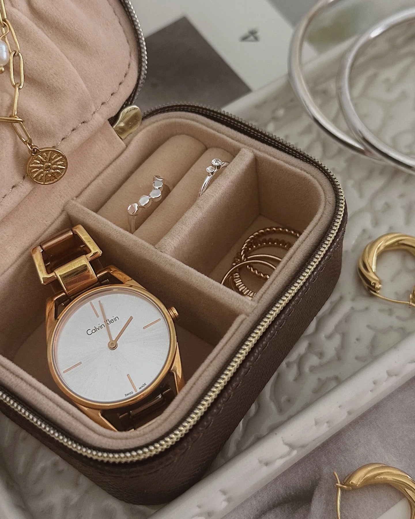Suzie Jewellery Box | Chocolate