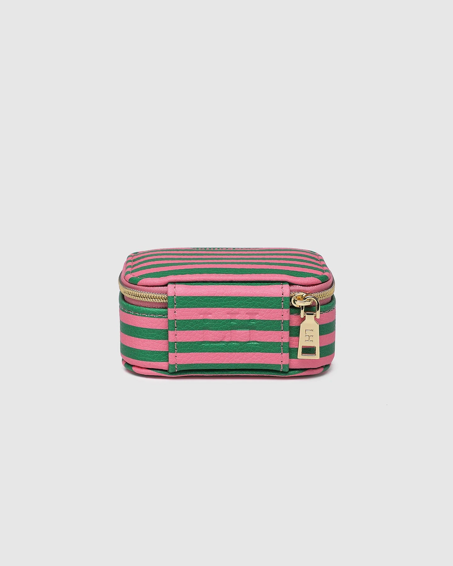 Suzie Jewellery Box | Green/ Bubblegum Pink