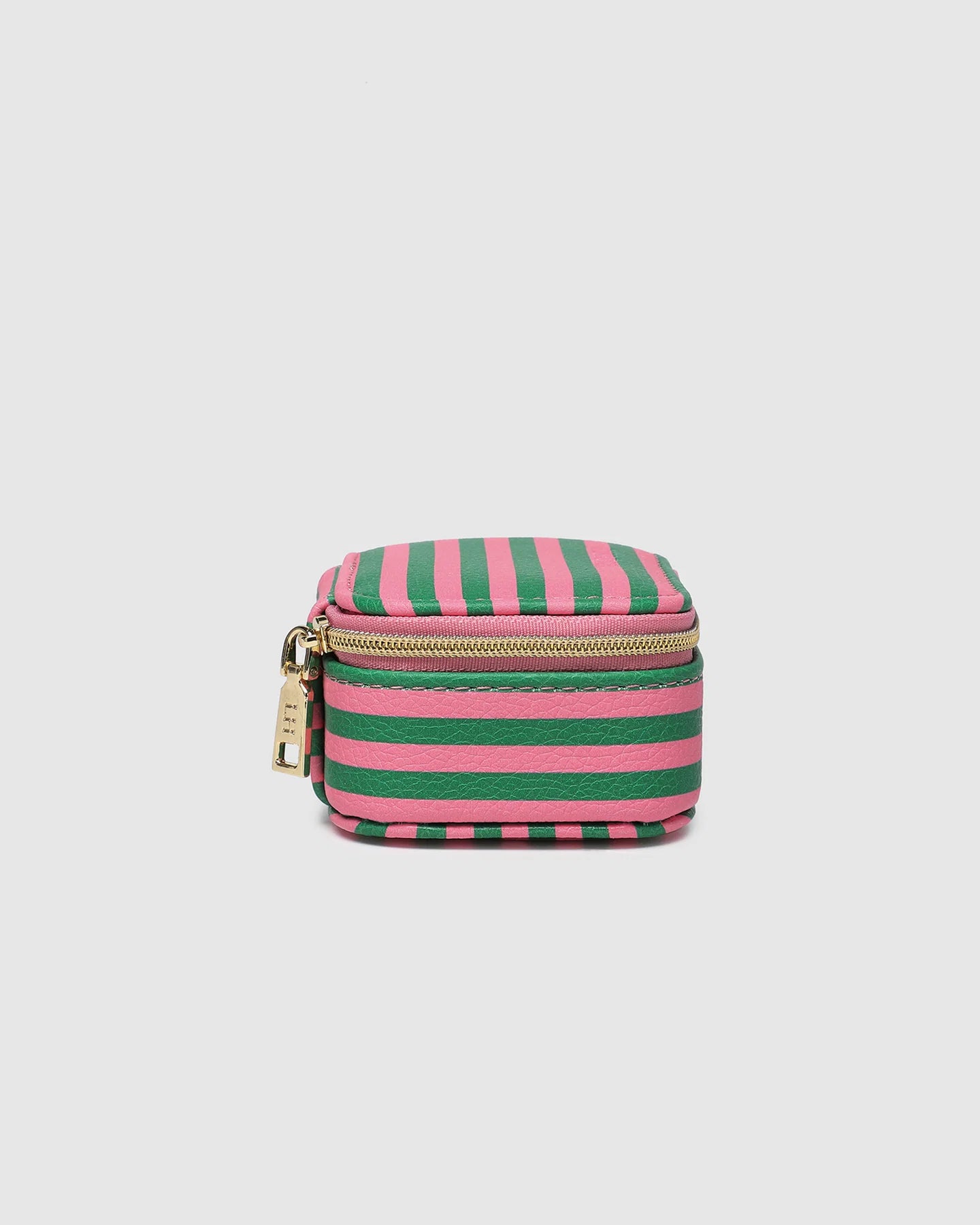 Suzie Jewellery Box | Green/ Bubblegum Pink