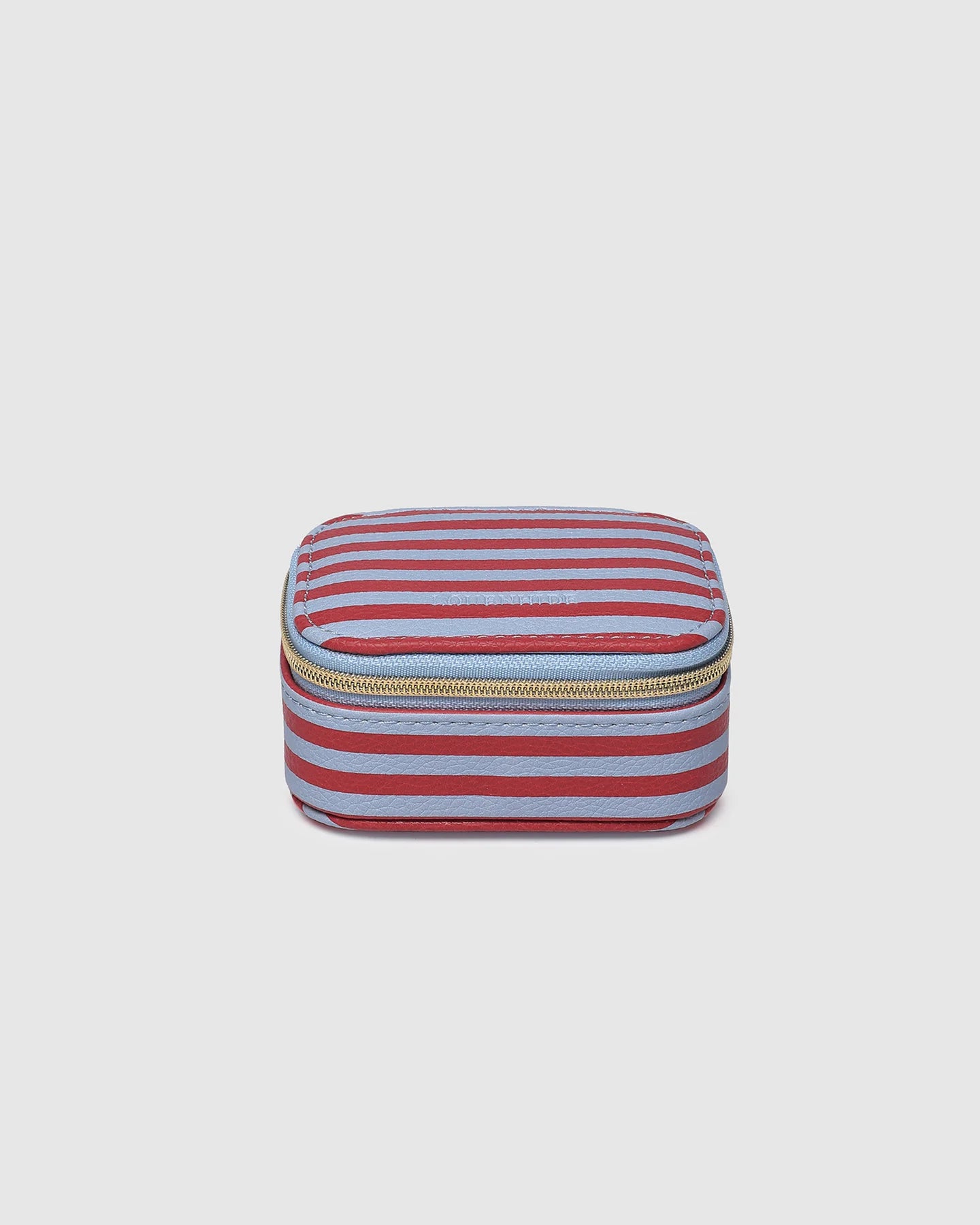 Suzie Jewellery Box | Red/ Sky Blue