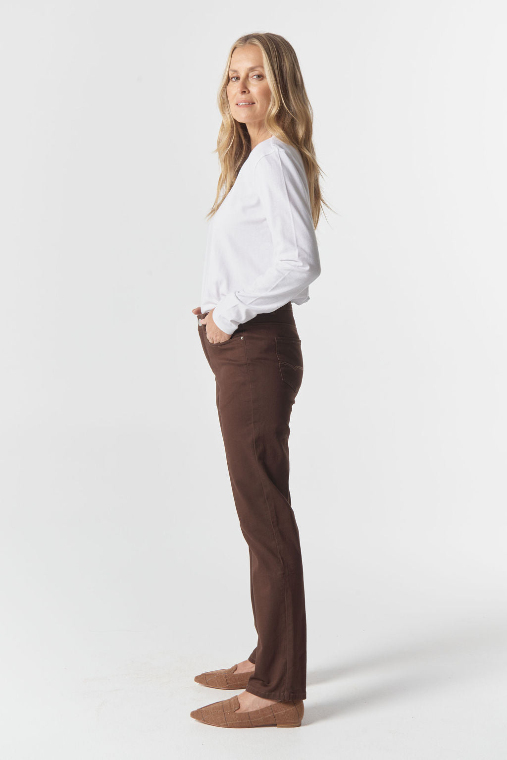 5 Pocket Jean | Chocolate