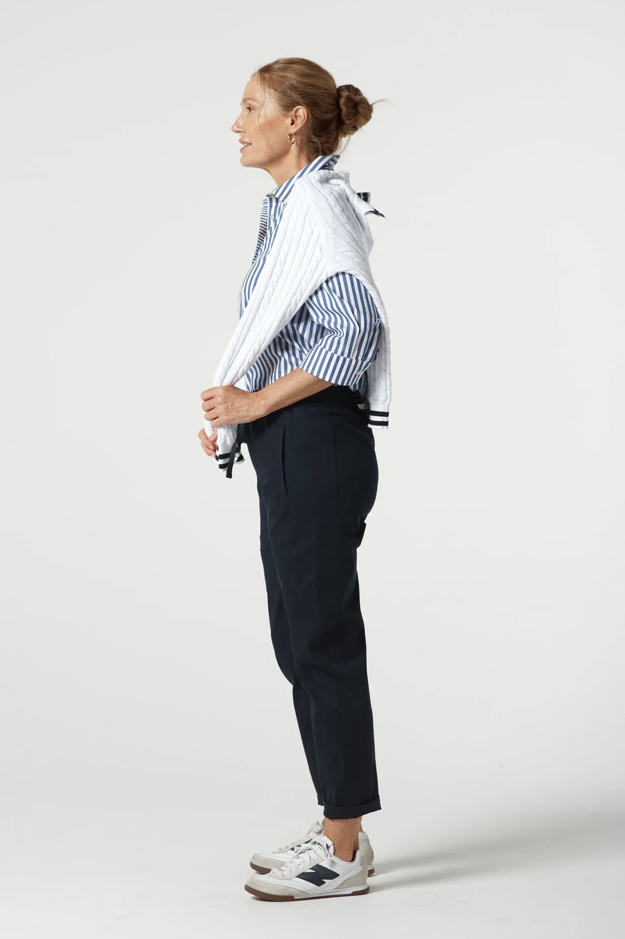 Weekend Cotton Stretch Jogger | Dark Navy
