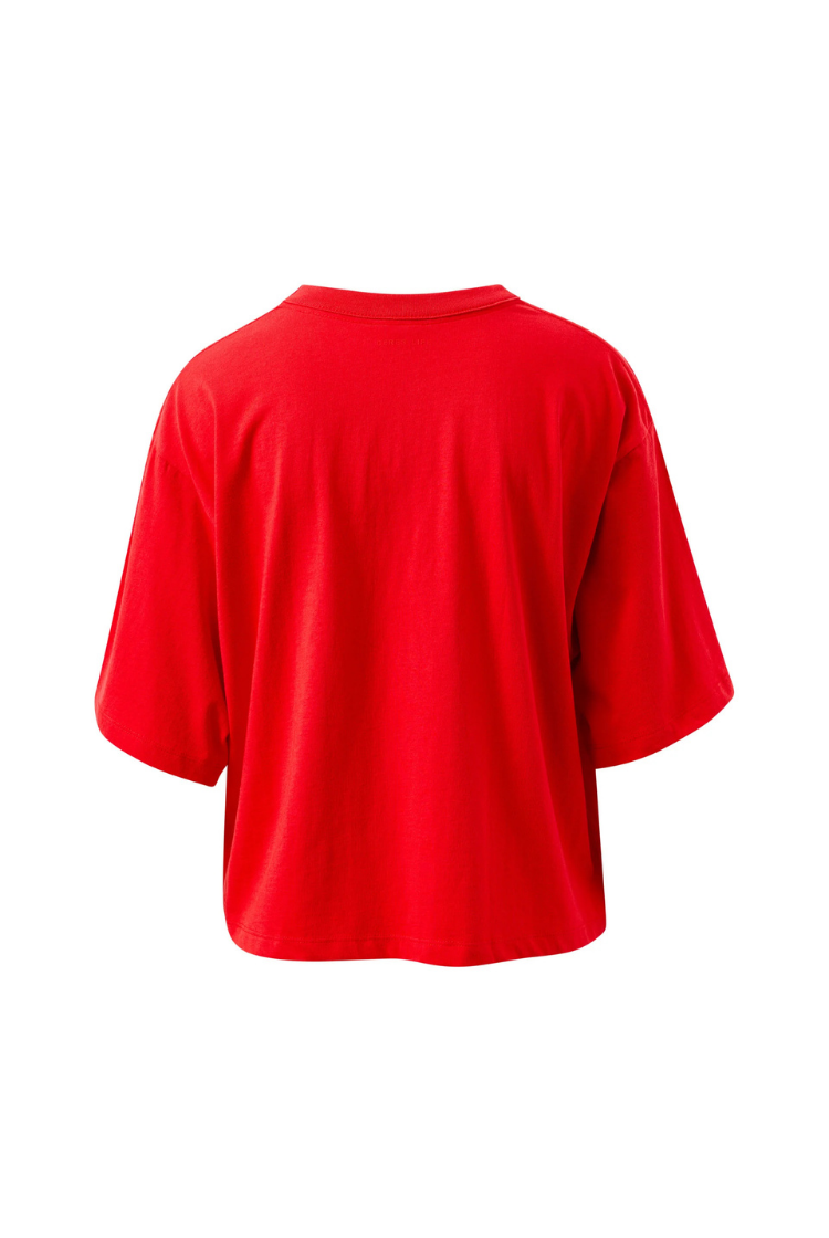 Phoebe Premium Tee | Heritage Red