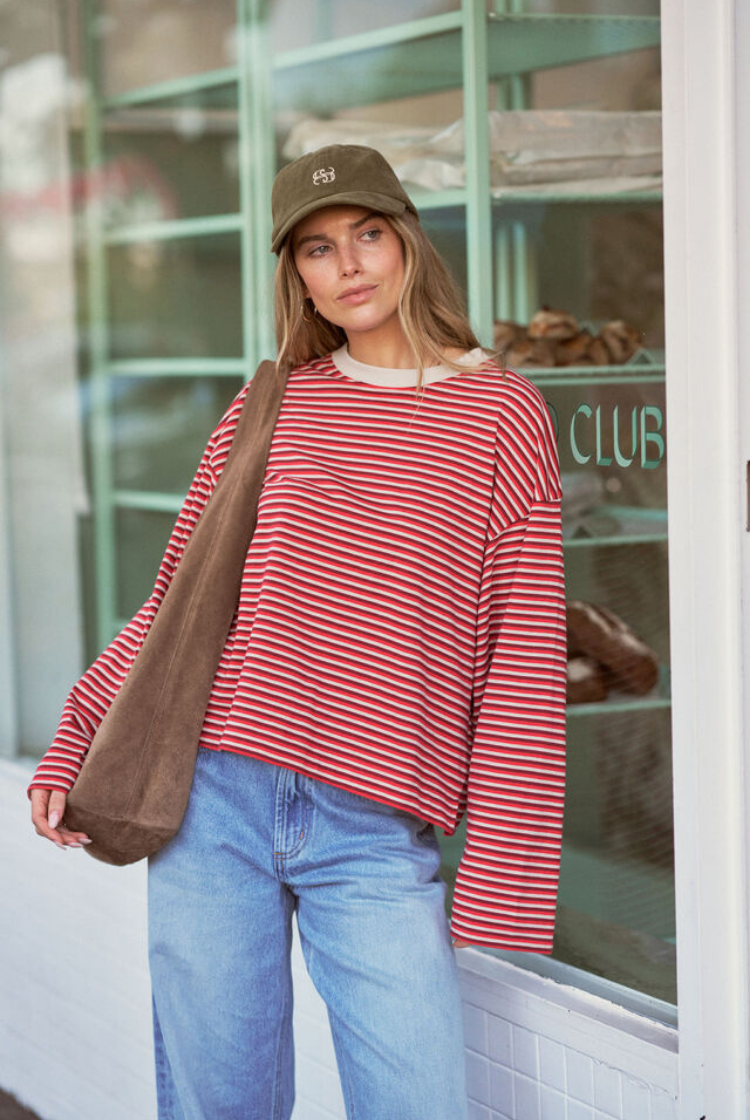 Pip Everyday Cap | Washed Olive/ Ecru Monogram