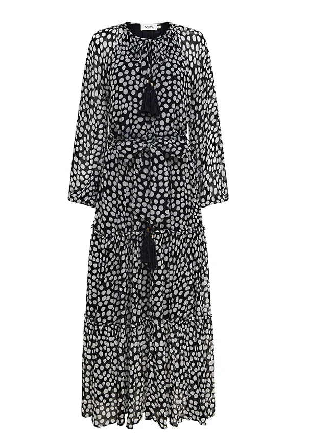 Ava Spots Midi Dress | Spots Print