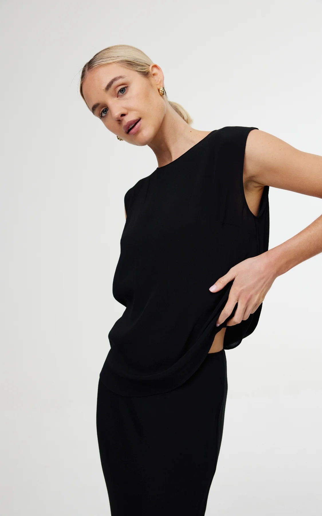 Bijou Top | Noir