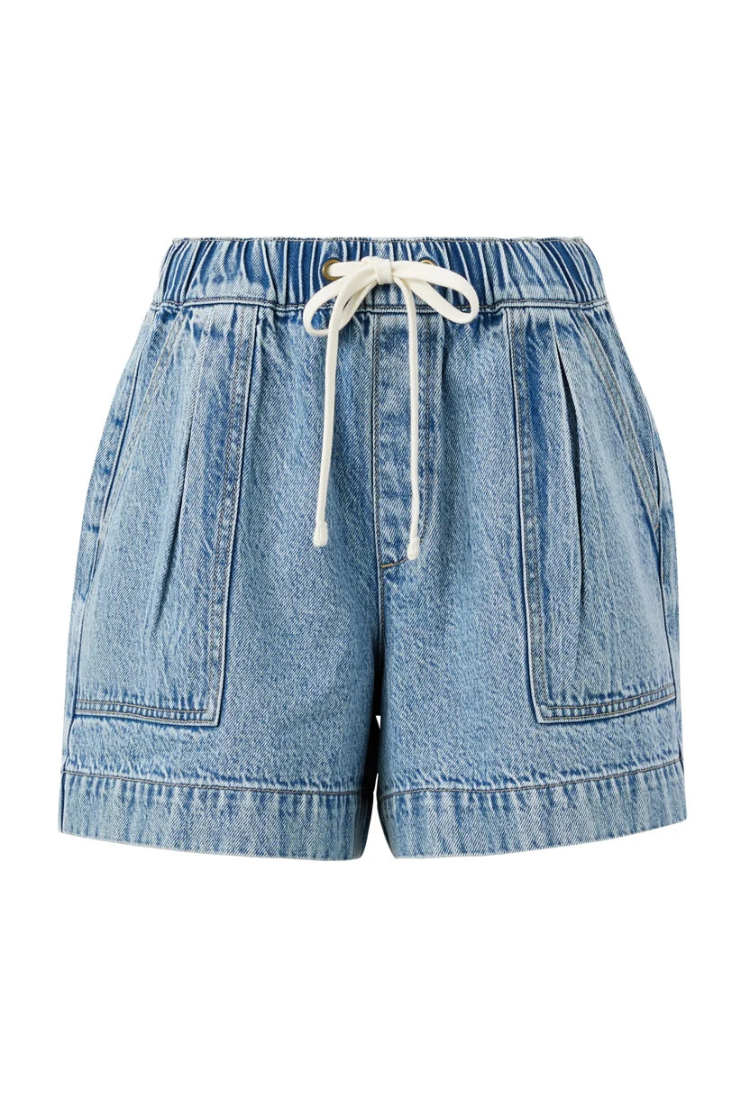 Darcy Relaxed Everyday Short | Washed Vintage Indigo