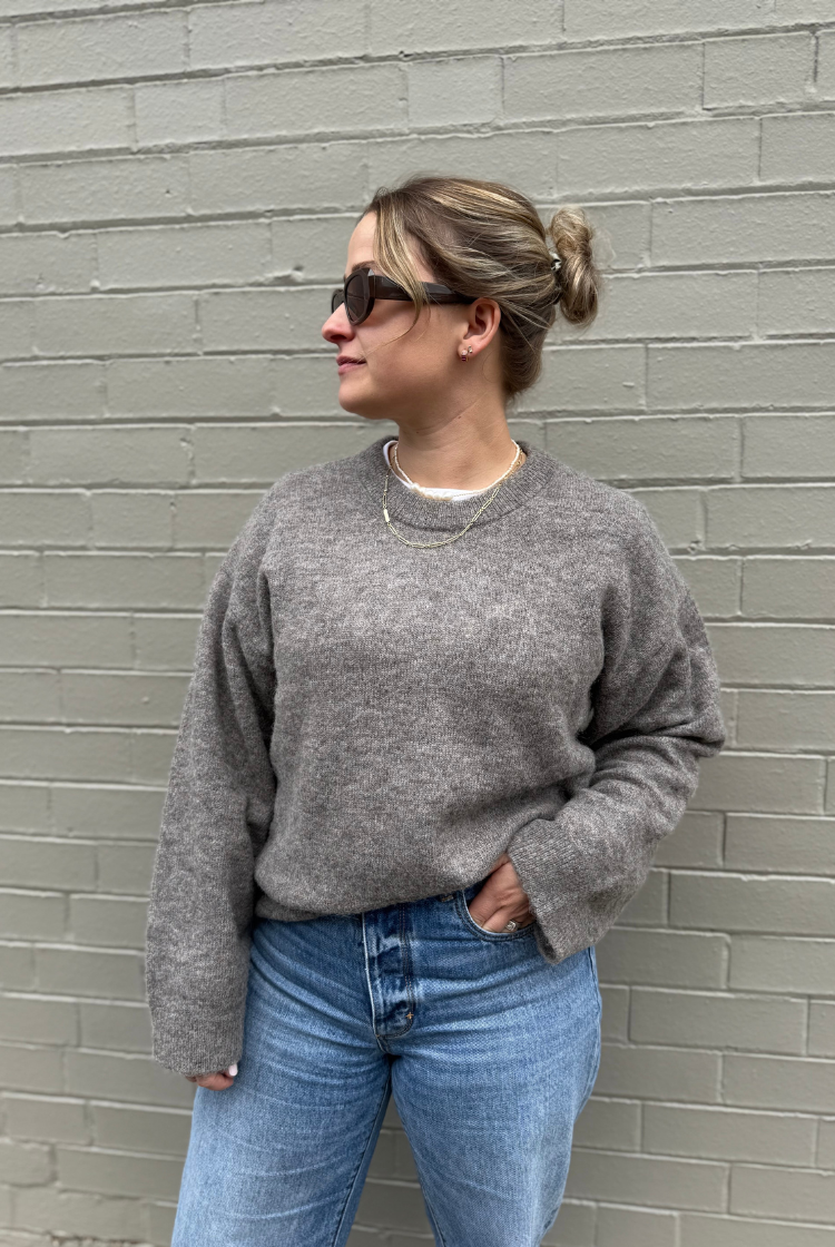Osanna Knit Jumper | Taupe