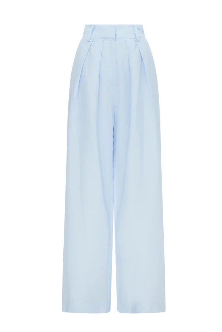 Monaco Suiting Pant | Ice Blue