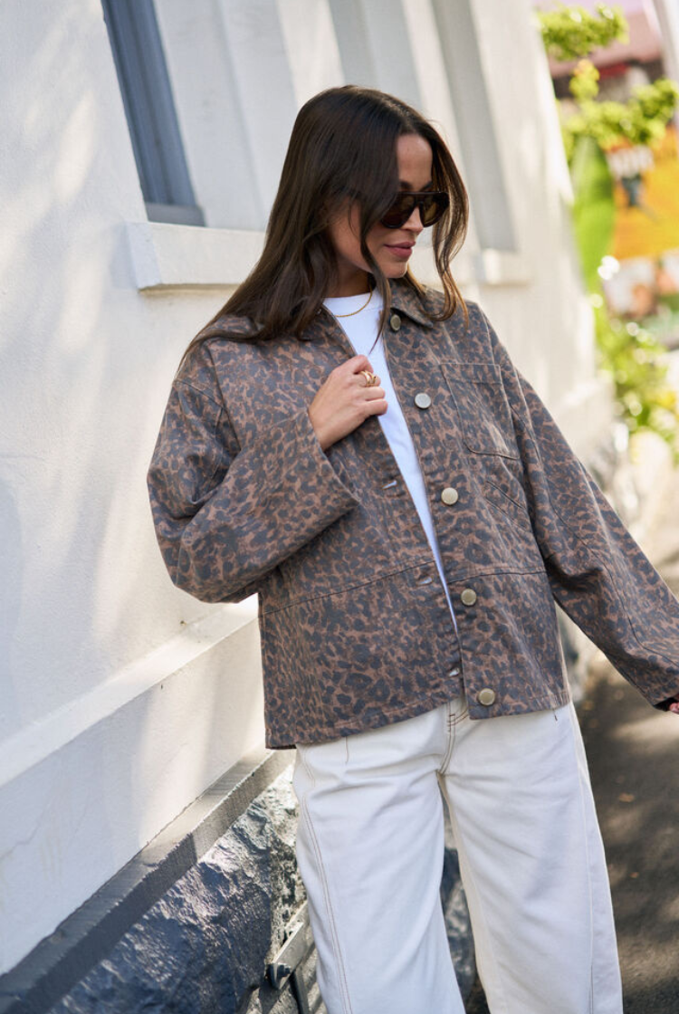 Ziggy Shacket | Leopard (RESTOCK COMING SOON)