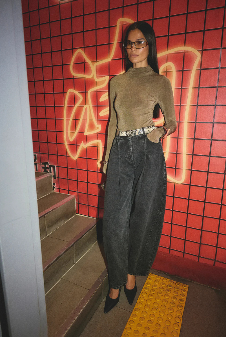 Maison Jean | Acid Washed Black