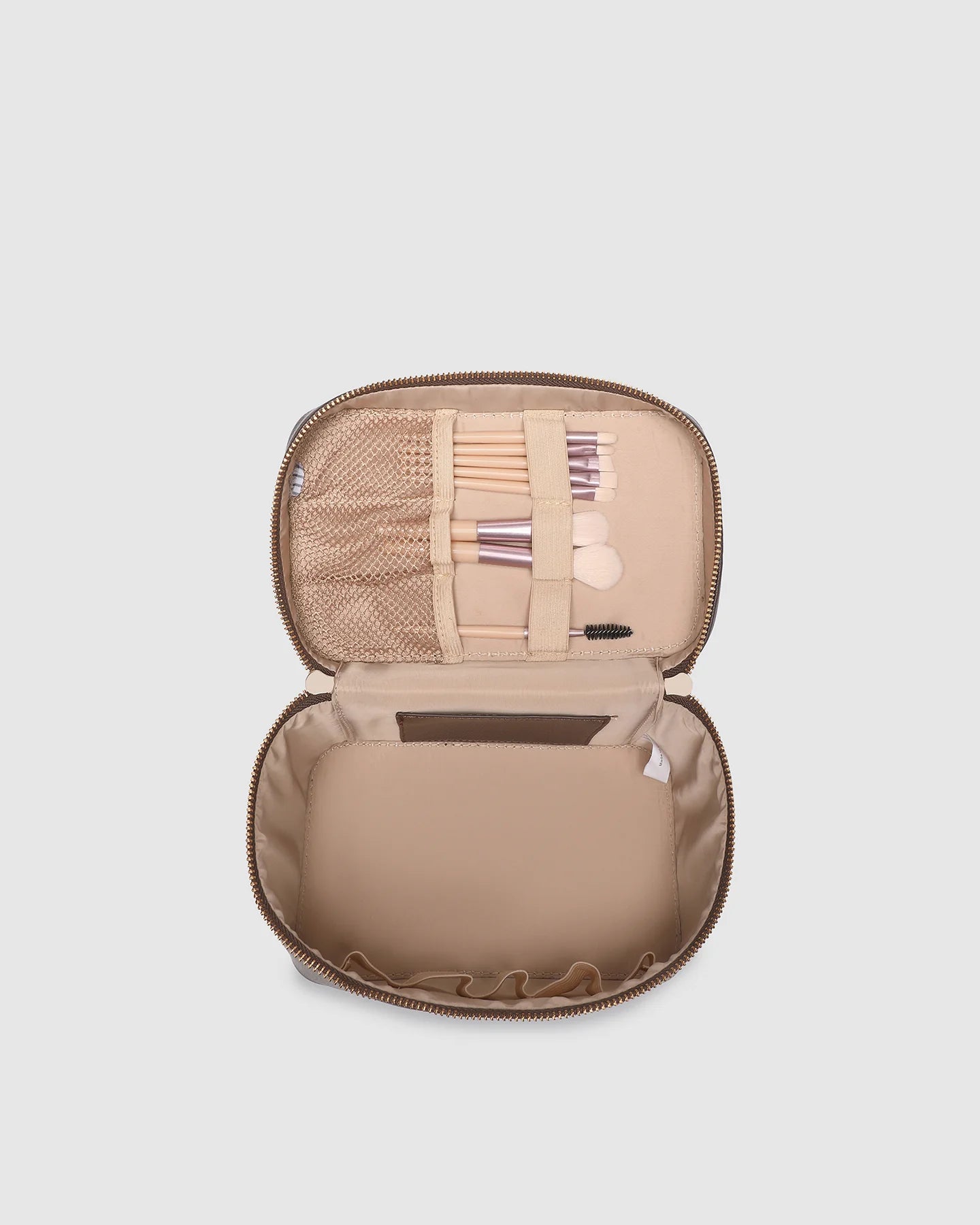 Camden Cosmetic Case | Chocolate