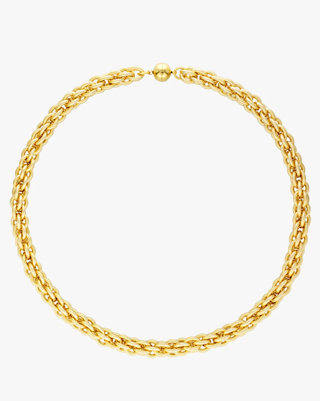 Tangled Chain Necklace | Gold