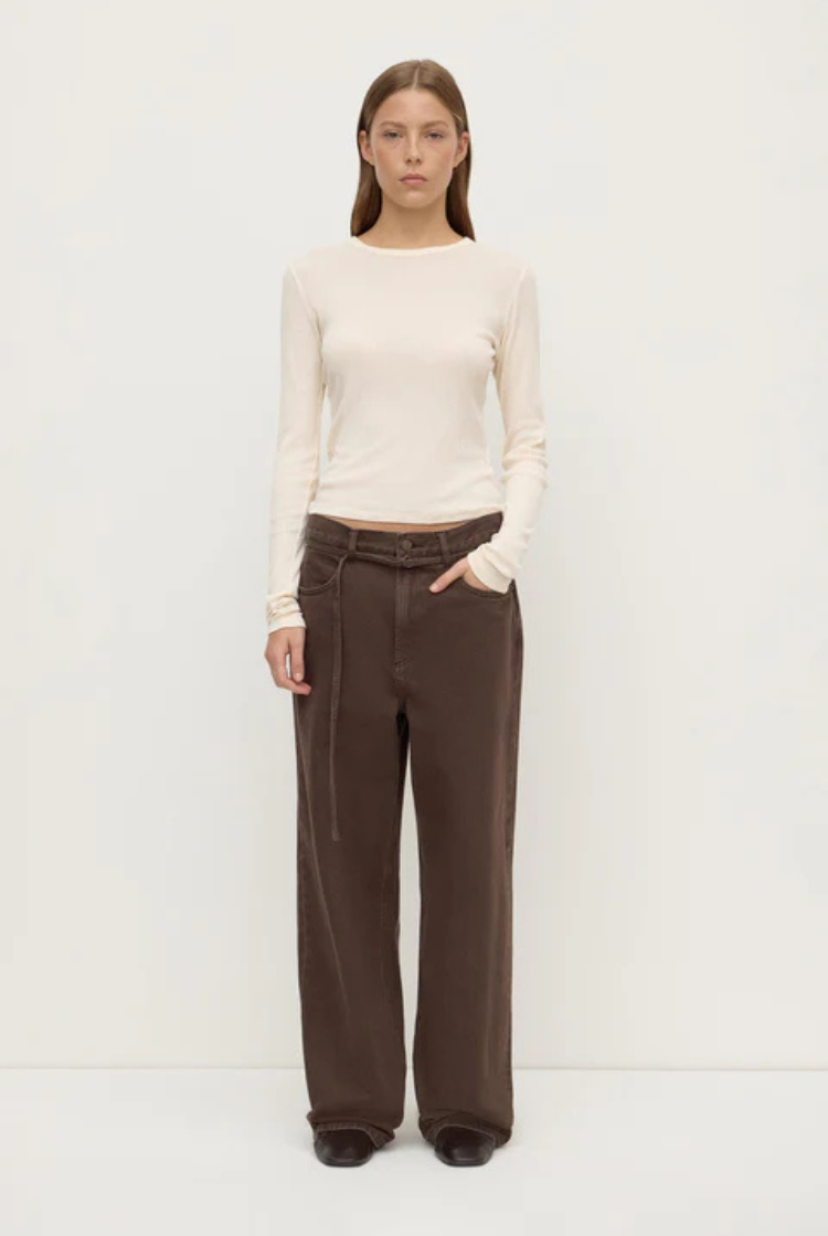 Loose Fit Jean | Dark Ganache