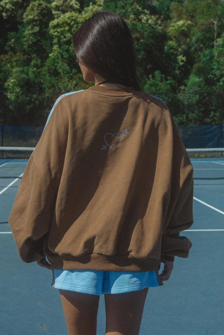 CDC x HALL Cloud Sweater | Mocha